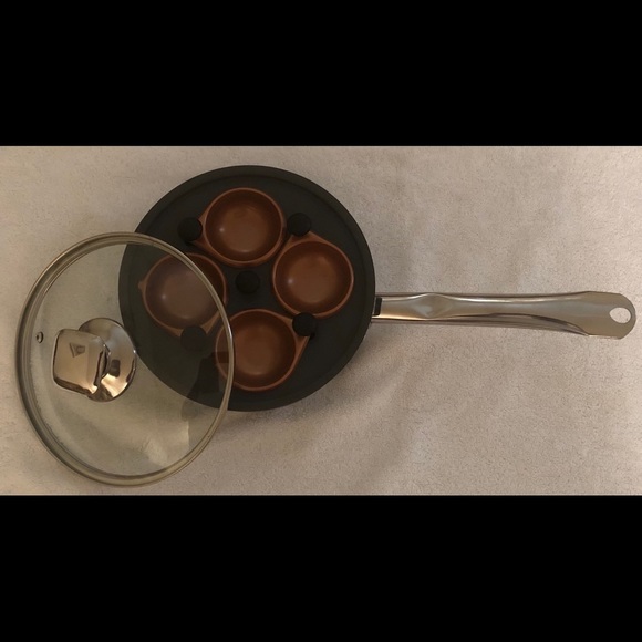 Parini Kitchen Parini 8 Copper Non Stick Egg Poacher Nwot Poshmark